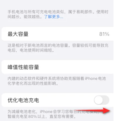 大通苹果15维修分享iPhone15充电到80%就充不进电了怎么办 