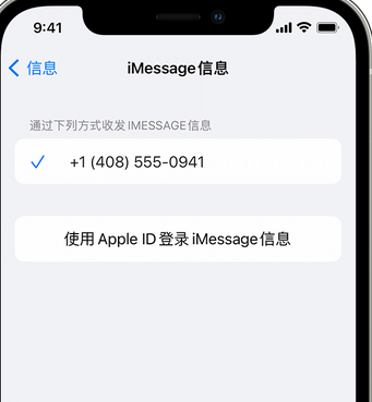 大通apple维修iPhone上无法正常发送iMessage信息