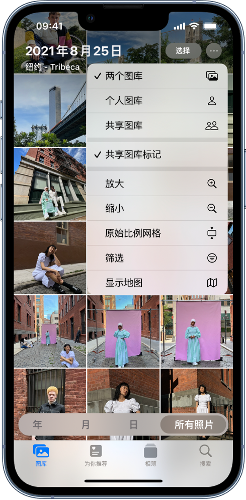 大通苹果手机维修分享升级 iOS 16.1 后，如何设置或加入 iCloud 共享照片图库 