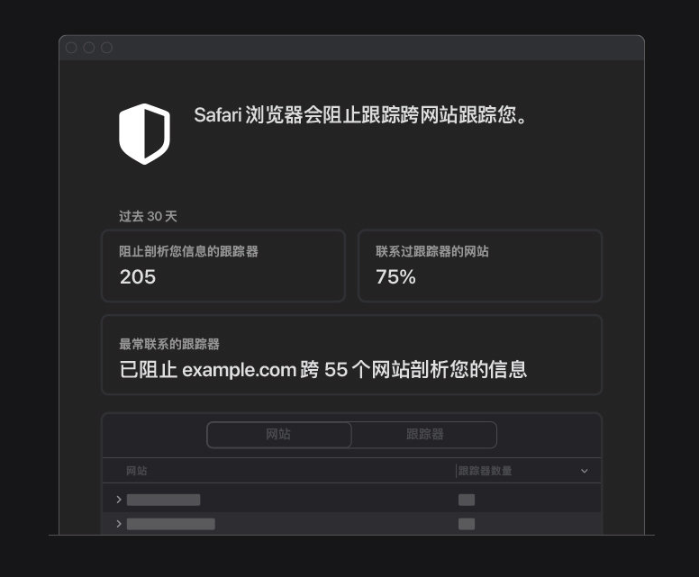 大通苹果手机维修分享如何在 Safari 浏览器中查看和打开隐私报告 