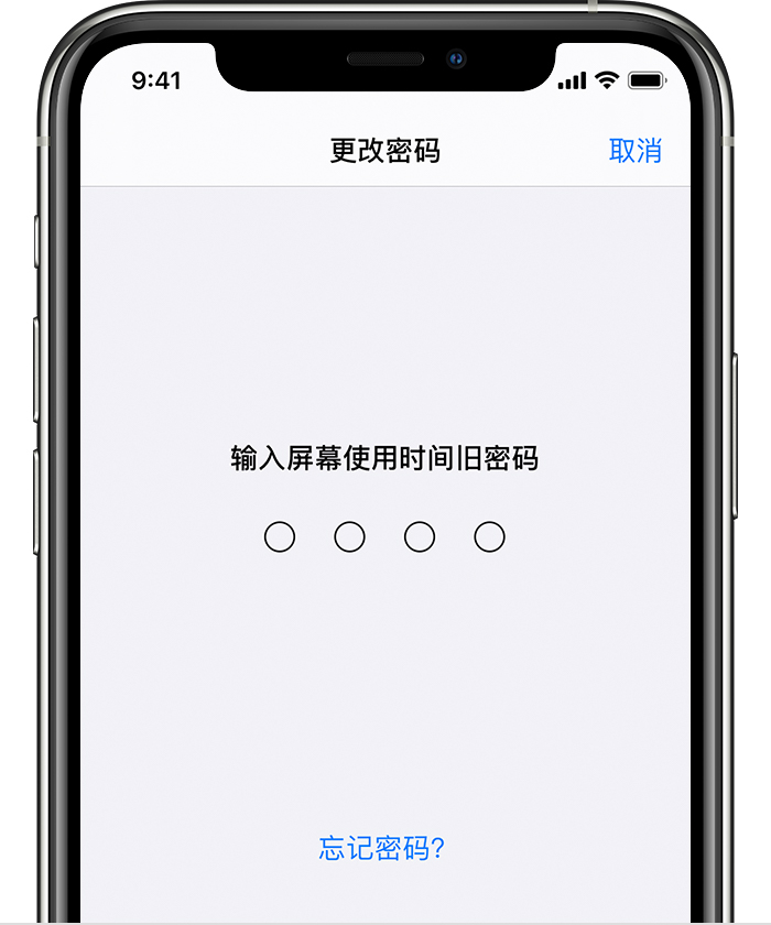 大通苹果手机维修分享iOS 14 忘记屏幕使用时间密码怎么办 