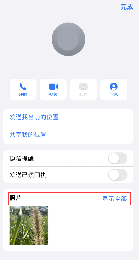 大通苹果手机维修分享如何快速查找 iMessage 信息中的图片等附件 